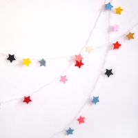 Guirlande Petites Etoiles - Multicolore